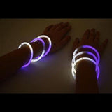 Glow Eyeglasses Bi-Color - Aviator Style- Bi White/Purple (50 Eye Glassess Per Pack) - Glow-Paradise
