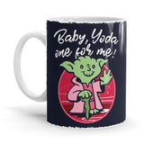 Yoda One For Me - Star Wars Ceramic Home Kitchen Drinking Coffee Milk Mug (350ml/11oz, Made in USA) - Glow-Paradise